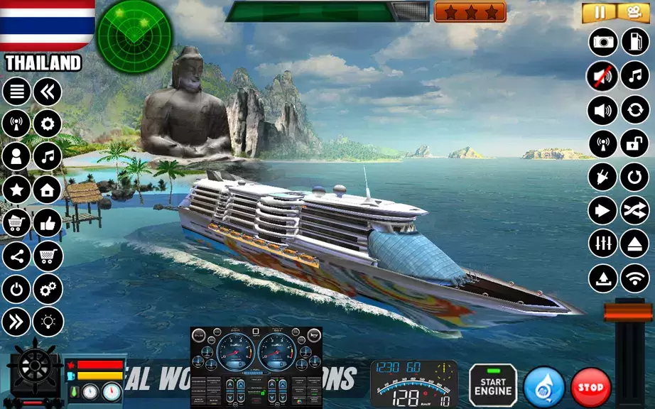 Big Cruise Ship Simulator স্ক্রিনশট 3