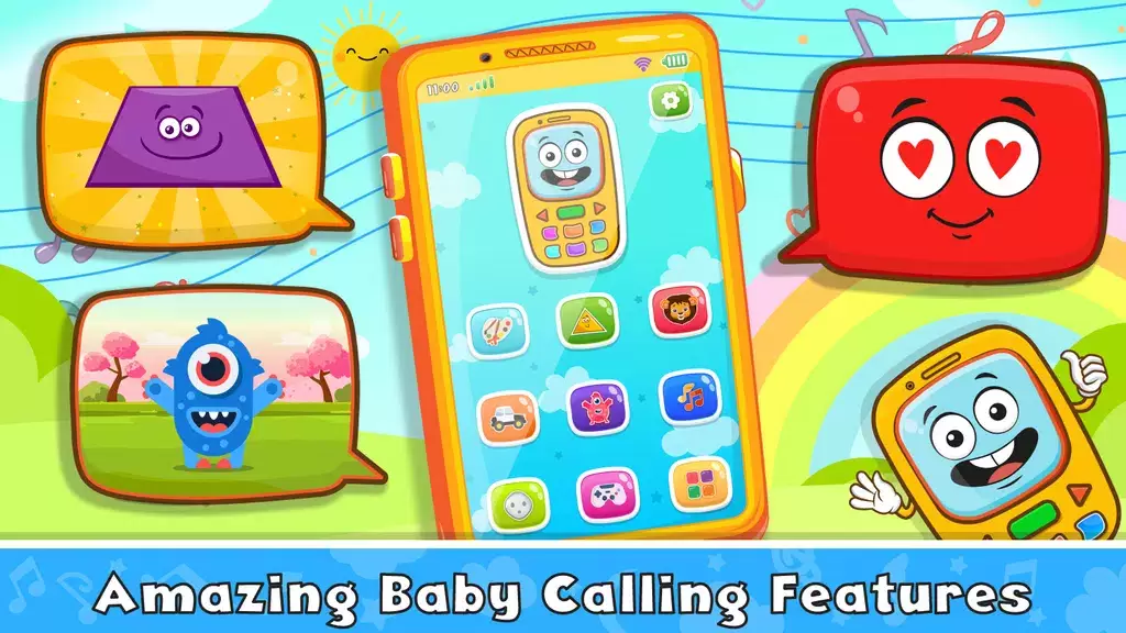 Baby Phone Game: Kids Learning Captura de pantalla 1