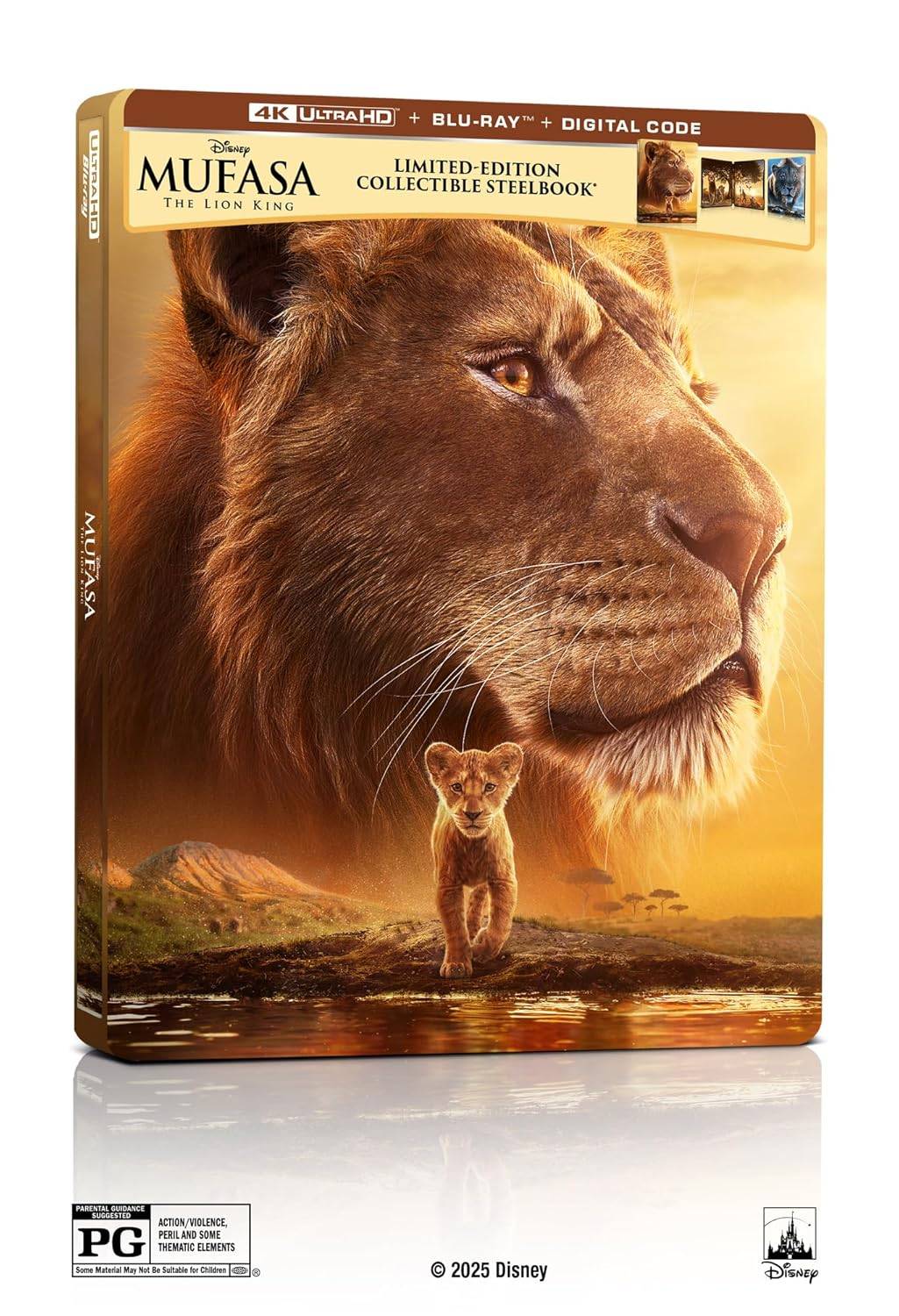 Mufasa的4K Steelbook現在可以預訂