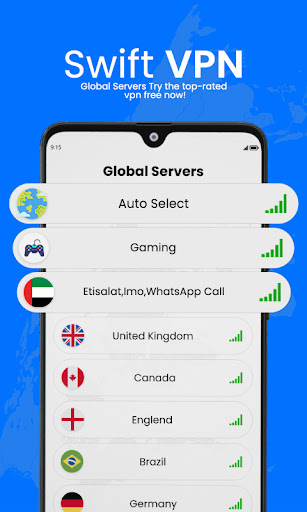 Swift VPN – Secure VPN Proxy ภาพหน้าจอ 1