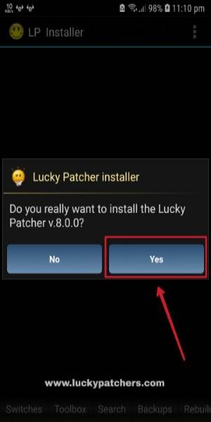 Lucky Patcher Mod स्क्रीनशॉट 1