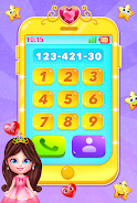 Schermata cute princess toy phone game 1