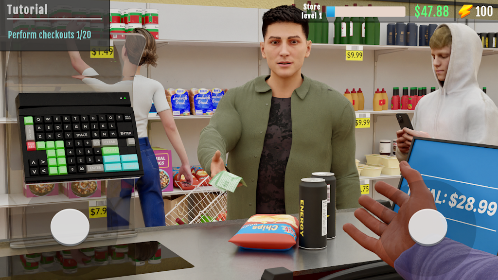 Supermarket Simulator 3D Store Zrzut ekranu 3