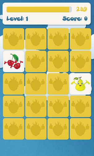 Fruits Memory Game for kids Ảnh chụp màn hình 4