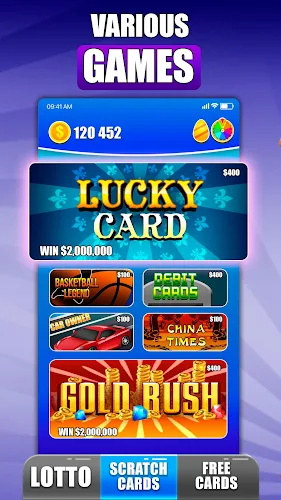 Lottery Scratchers Scratch Off Captura de pantalla 1