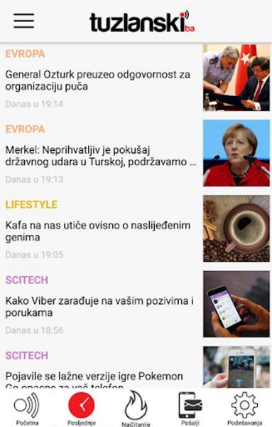 Tuzlanski.ba Screenshot 3