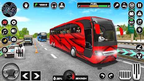 Real Bus Simulator: Bus Games Tangkapan skrin 2