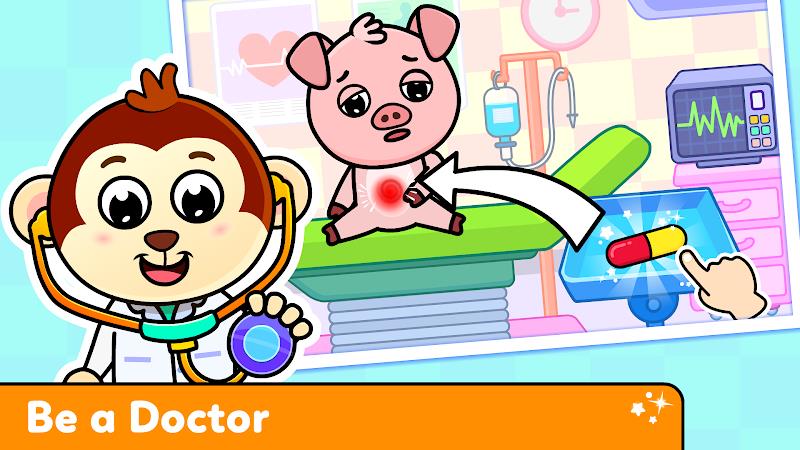 Timpy Doctor Games for Kids ဖန်သားပြင်ဓာတ်ပုံ 1