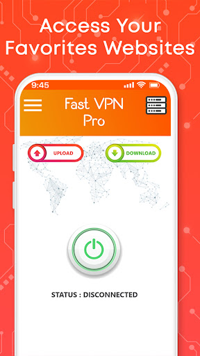 Fast VPN Pro Capture d'écran 3