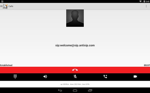 Voip By Antisip (+Video) স্ক্রিনশট 2