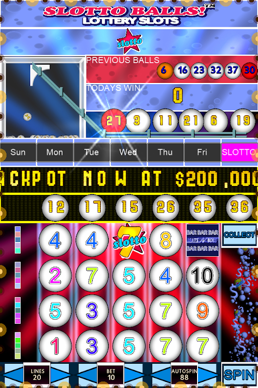 Slotto Balls™ Lottery Fruit Machine Captura de tela 2