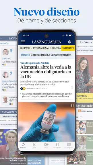 Schermata La Vanguardia - News 1