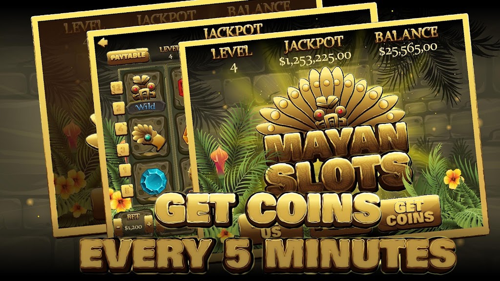 Mayan Ruins Slots Captura de pantalla 3