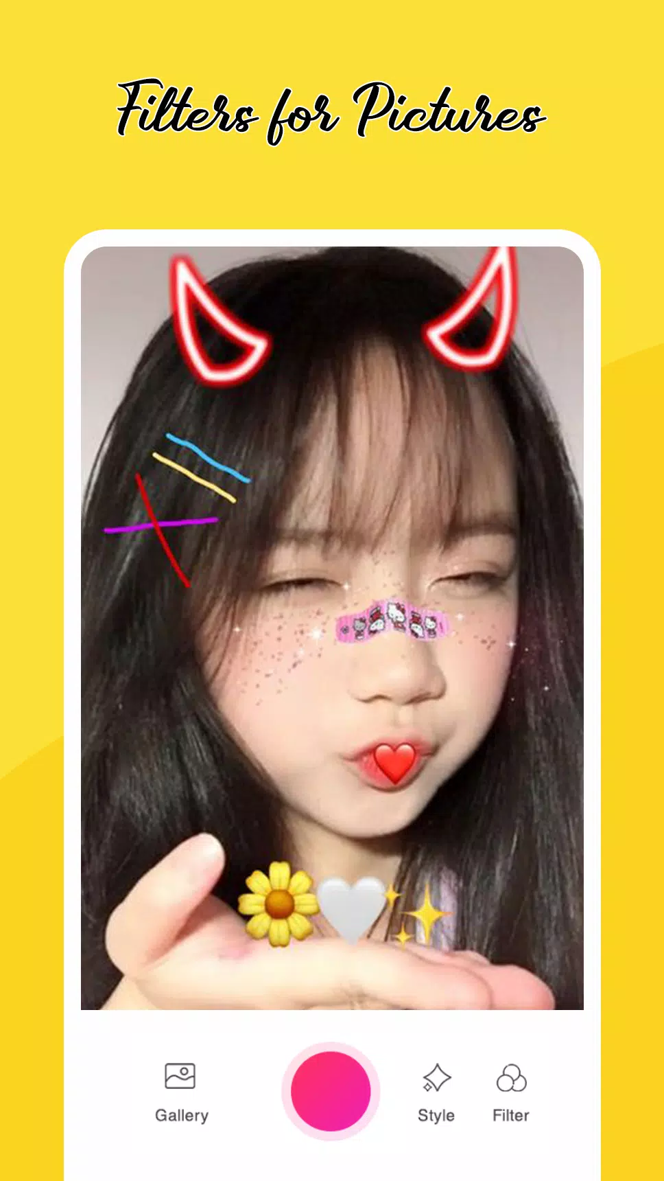 Filters for Pictures - Camera  スクリーンショット 2