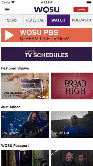 WOSU Public Media App应用截图第3张