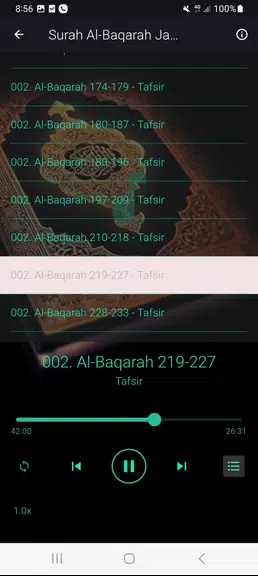 Schermata Tafseer Al Baqarah (1 - 286) 4