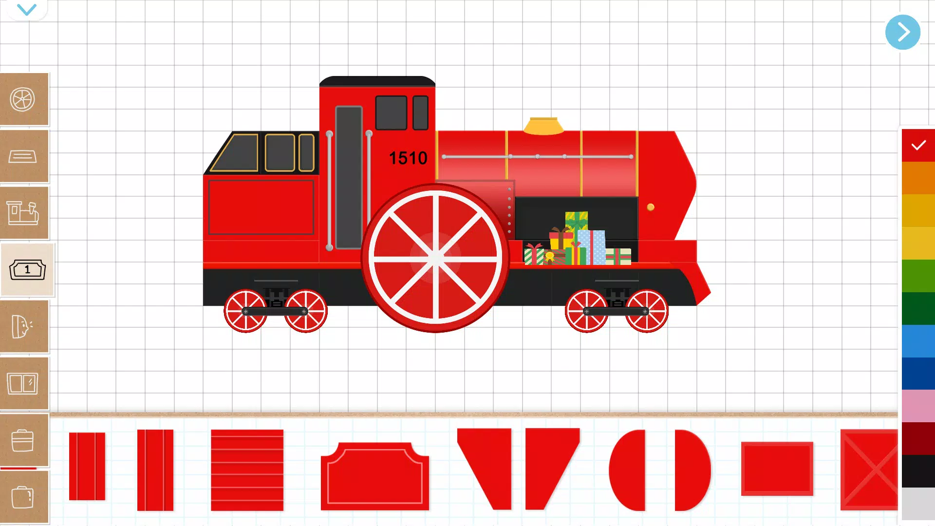 Christmas Train Game For Kids應用截圖第1張