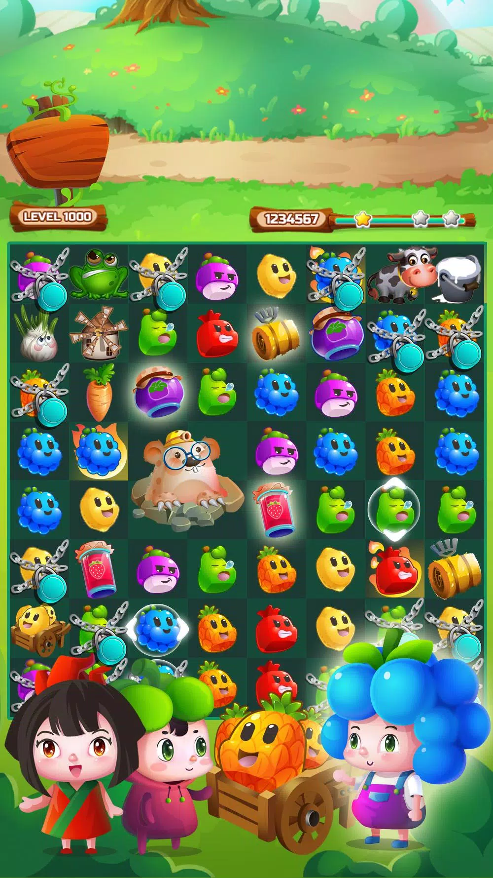 Fruit Puzzle Wonderland Screenshot 3