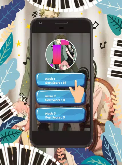Piano Tiles Anime Spy X Family应用截图第1张
