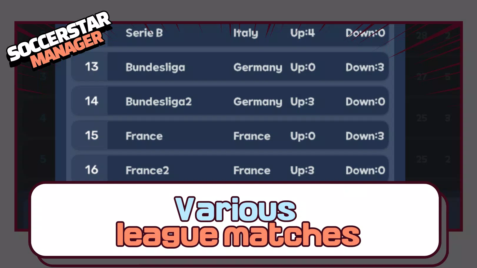 Schermata SSM LITE-Football Manager Game 4