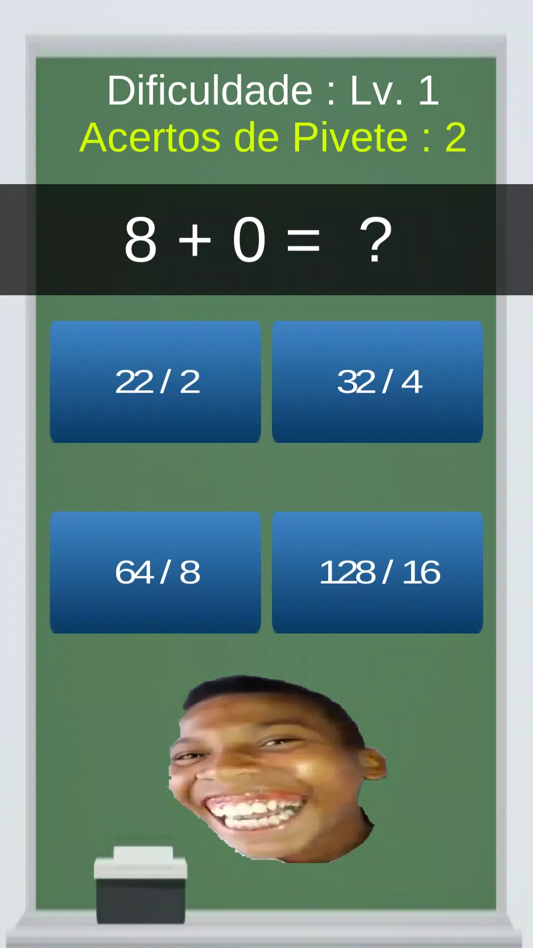 Mizeravi Matemática Quiz Captura de tela 2