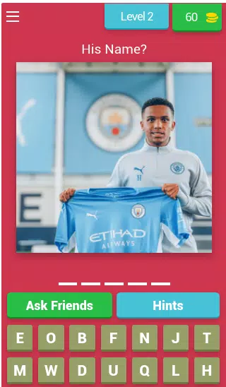 Manchester City Player's Quiz Screenshot 3