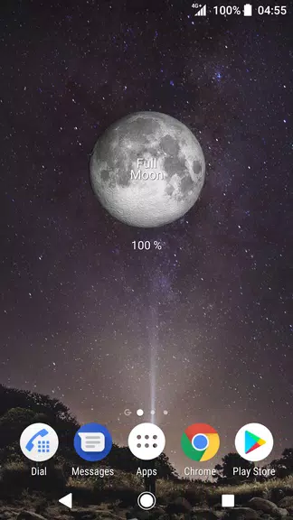 Simple Moon Phase Calendar Ảnh chụp màn hình 3