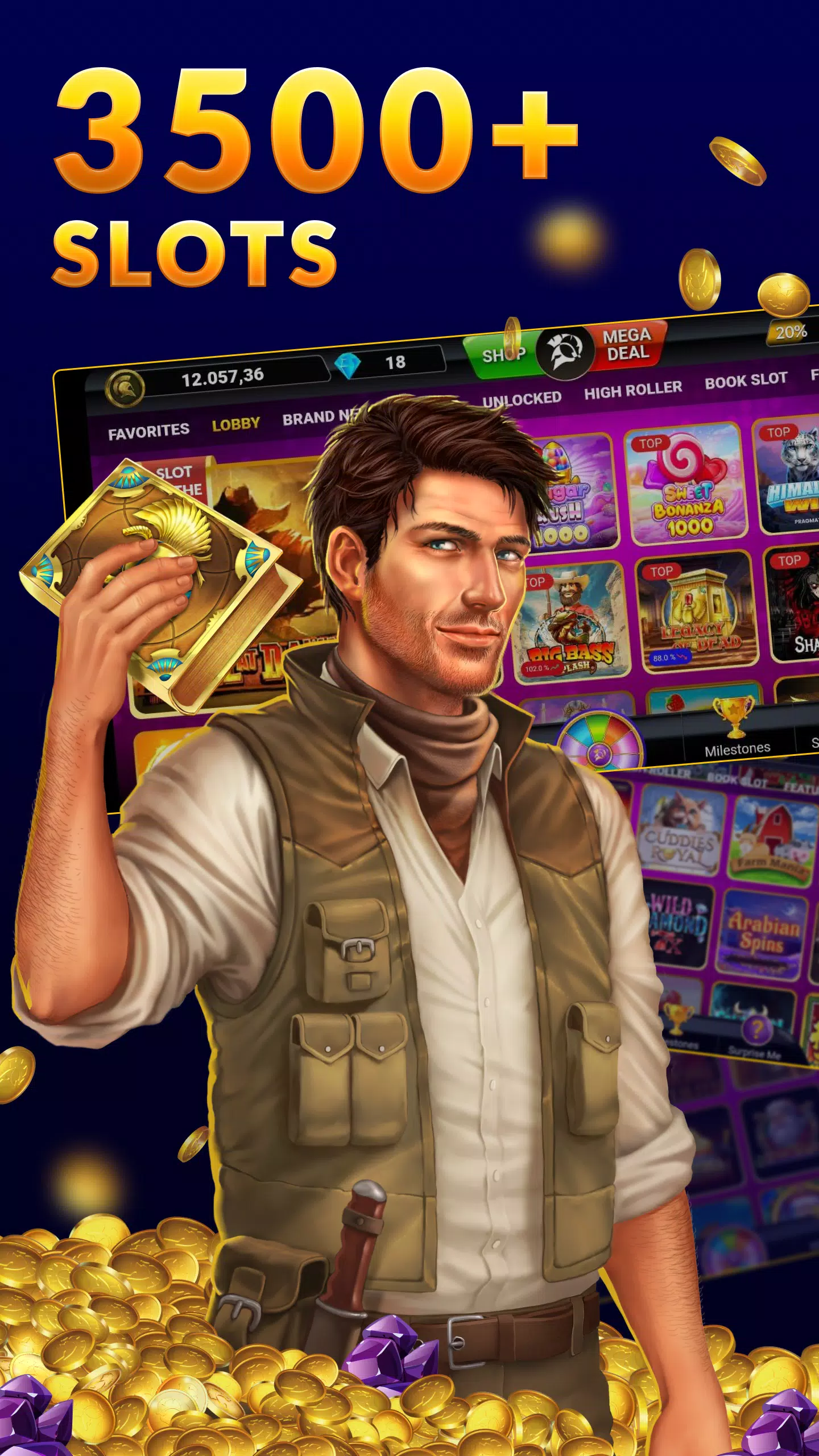 SpinArena Online Casino Slots Screenshot 1