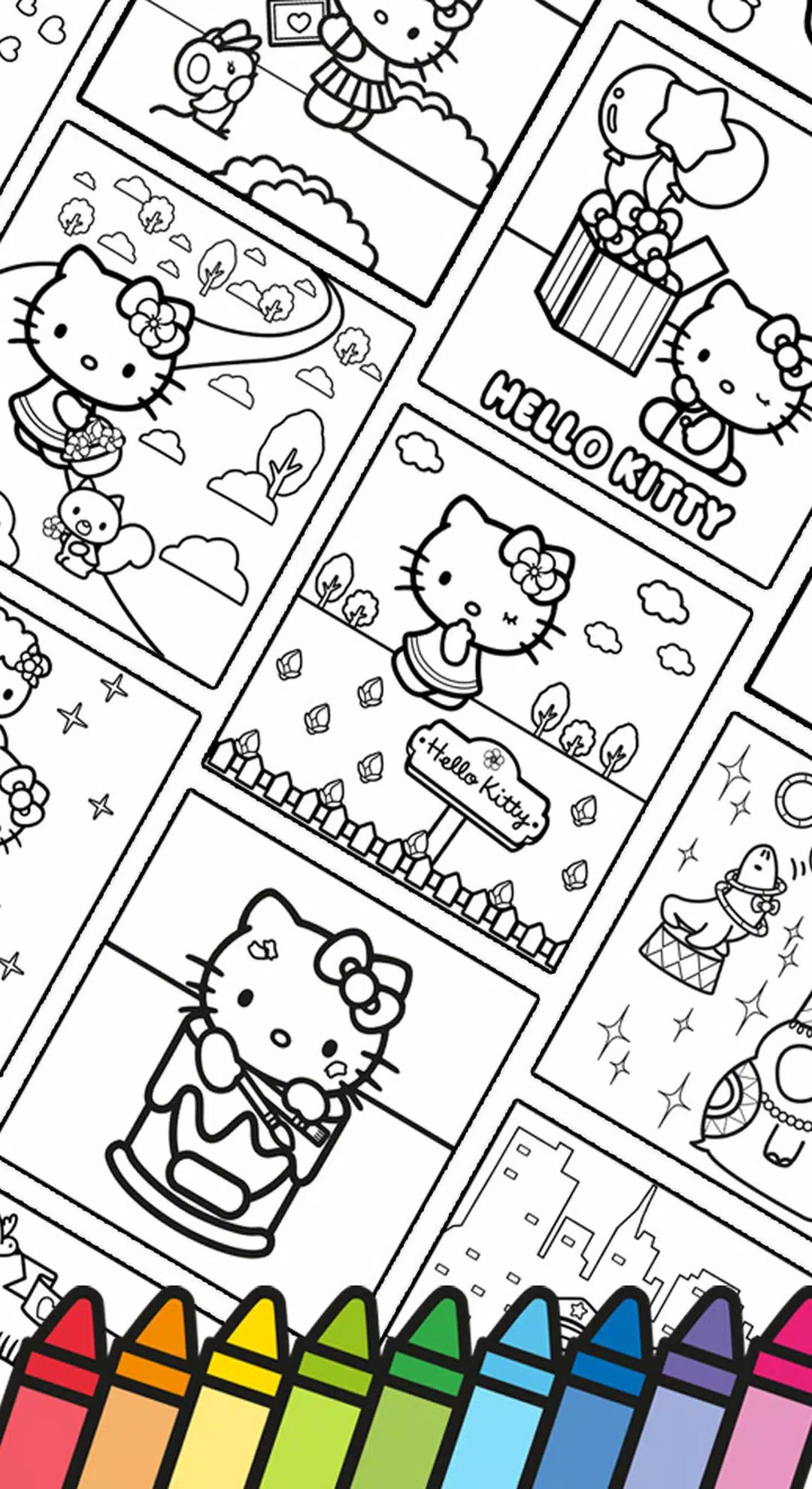 Hello Kitty: Coloring Book Screenshot 3