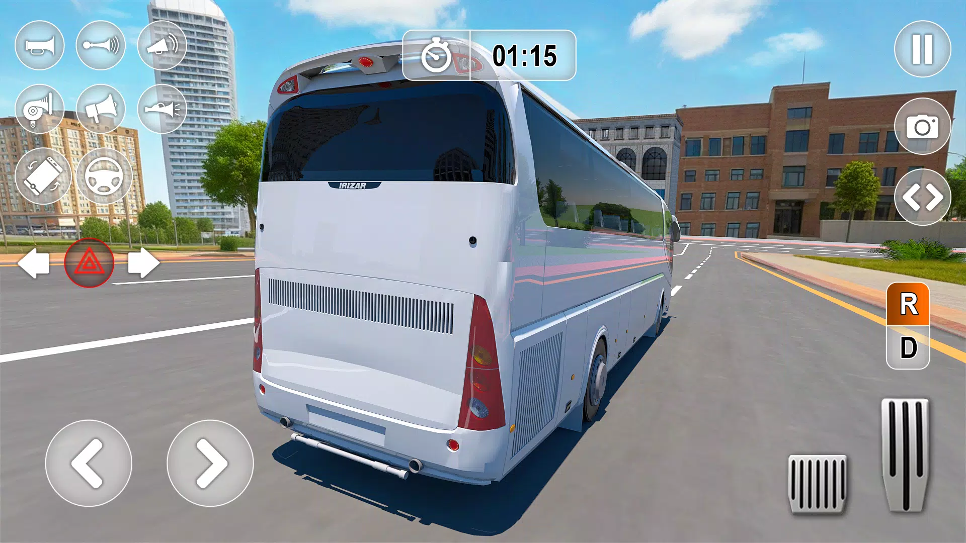 Bus Driving Games 3d Simulator Скриншот 1