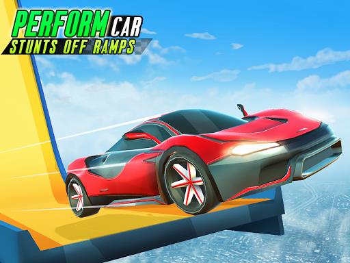 Hot Cars Fever-Car Stunt Races スクリーンショット 2