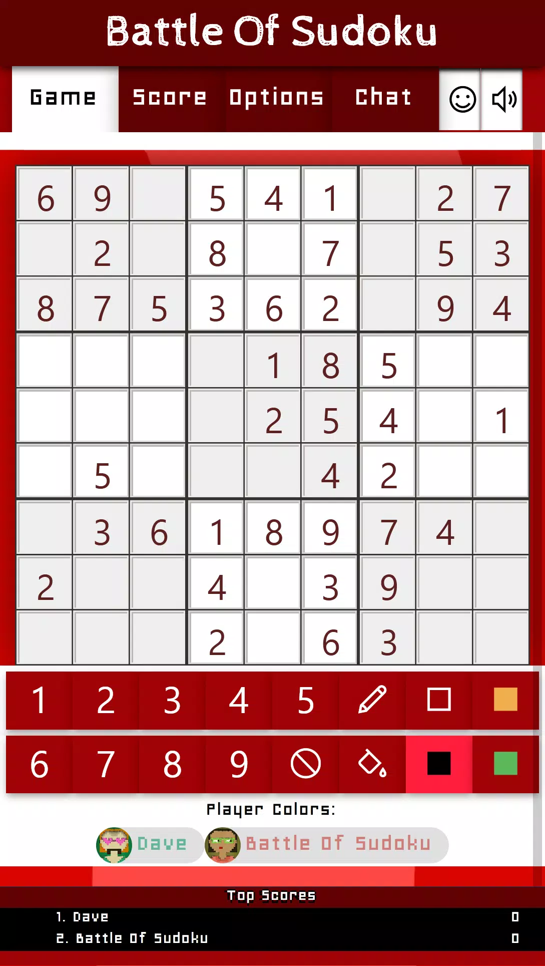 Battle Of Sudoku應用截圖第1張