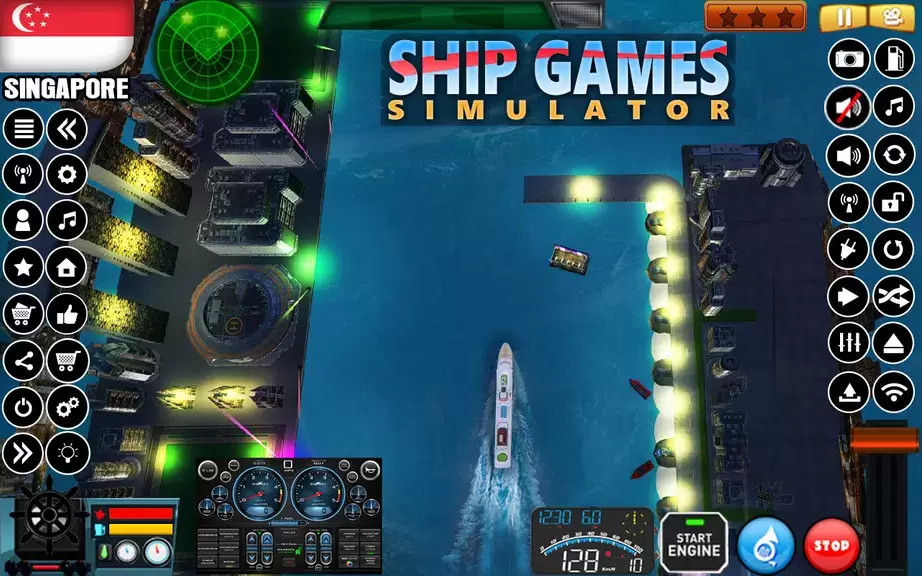 Big Cruise Ship Simulator 스크린샷 4