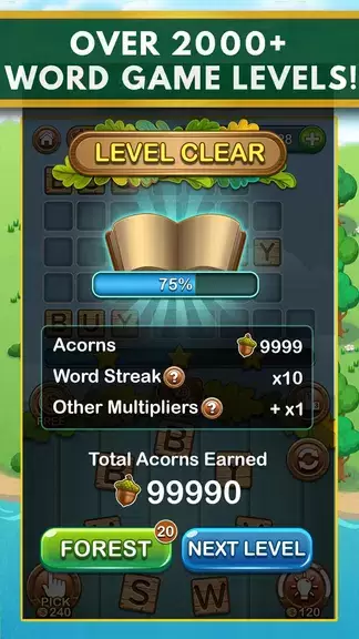 Word Forest: Word Games Puzzle 스크린샷 2