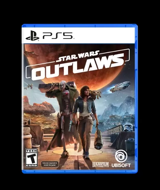 Star Wars Outlaws PS5 cover