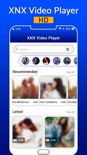 XNX Video Player - All Format HD Video Player Captura de tela 1