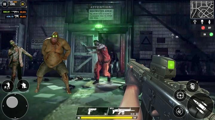 Zombie Shooter FPS Zombie Game Captura de tela 2