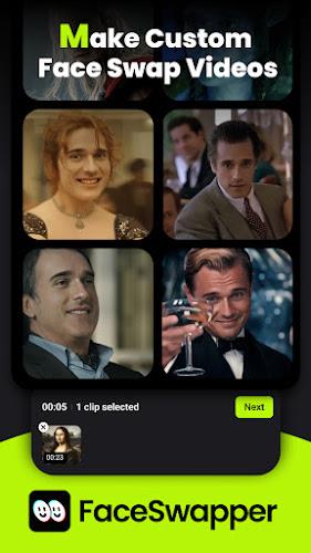 FaceSwapper: AI Swap Videos Zrzut ekranu 1