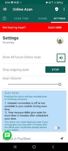 OnlineAzan ภาพหน้าจอ 4