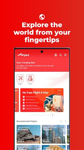 Airpaz: Flights & Hotels স্ক্রিনশট 1