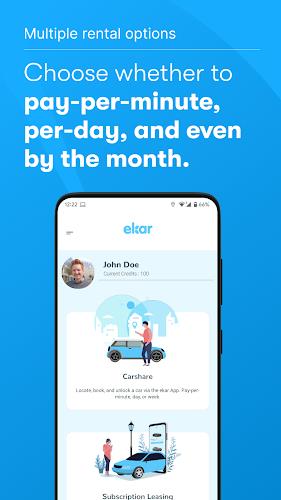 ekar Car Rental - No Deposit Capture d'écran 2