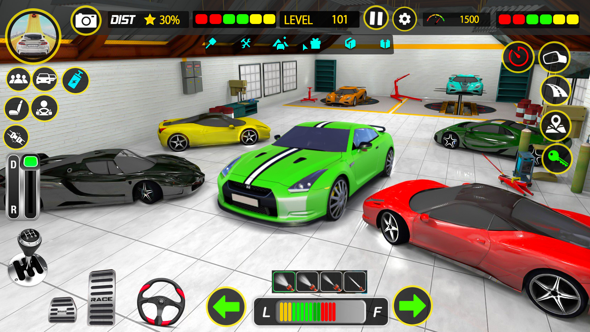 Ramp Car Stunts GT Car Game Tangkapan skrin 4