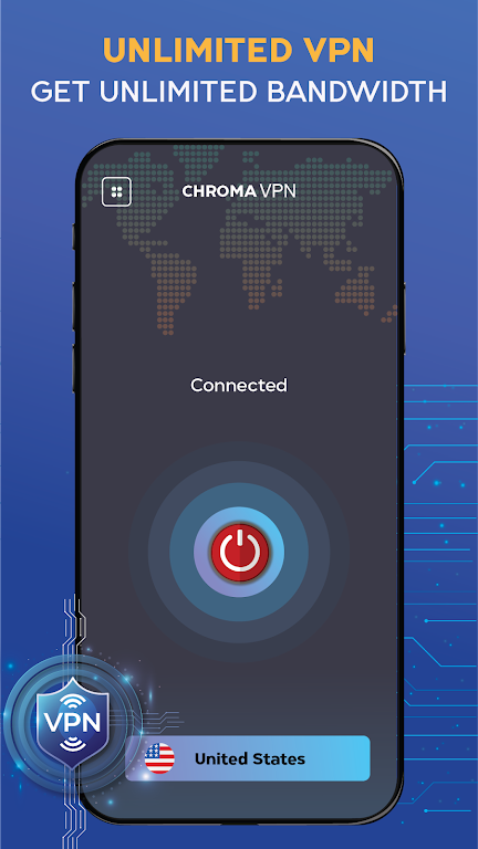 Chroma VPN Unblock Sites Proxy Tangkapan skrin 3