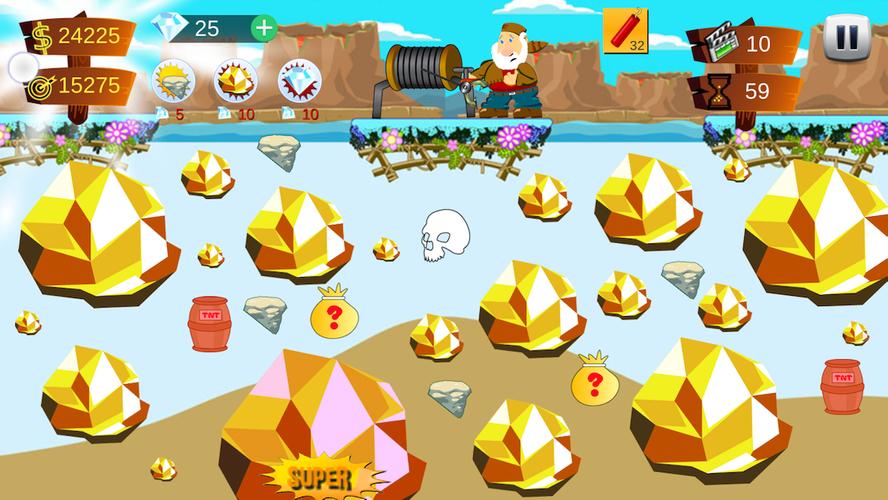 Gold Miner Super स्क्रीनशॉट 2