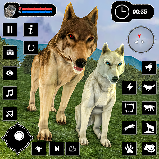 Arctic Wolf Family Simulator