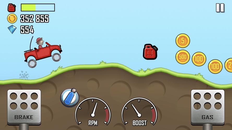 Hill Climb Racing Schermafbeelding 1