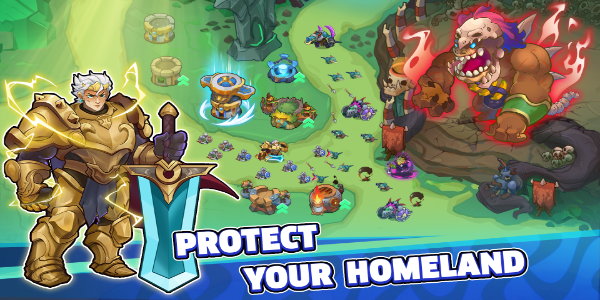 King Of Defense III: TD game Скриншот 2