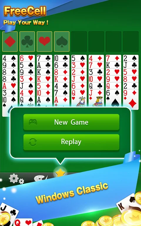 Solitaire - FreeCell Card Game スクリーンショット 4