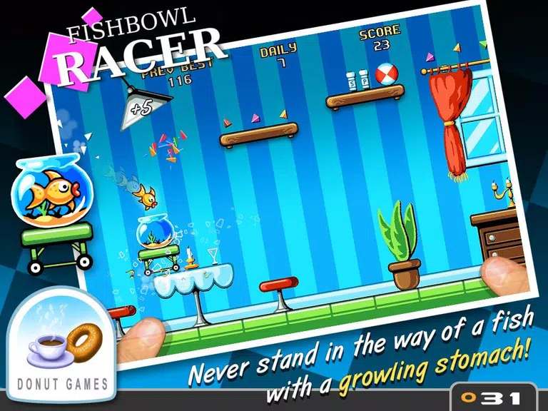 Fishbowl Racer ဖန်သားပြင်ဓာတ်ပုံ 4
