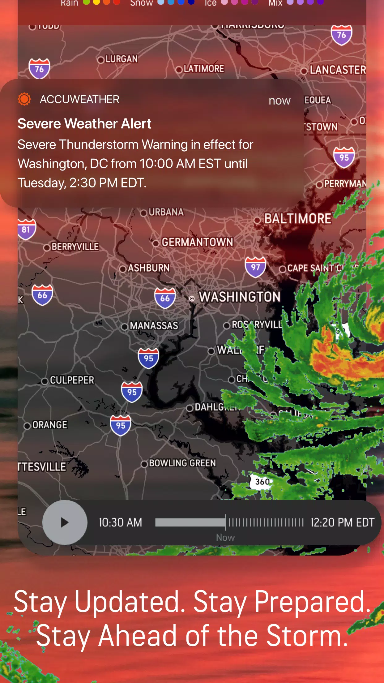AccuWeather 스크린샷 2